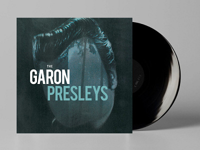 The Garon Presleys album black cover lp music punk rock vinyl