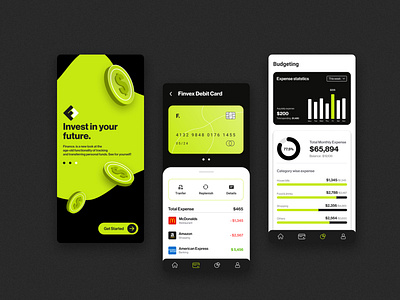 Finance app app budget budgeting finance money ui ux