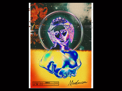 Meduza I Poster Design art artwork dailyposterdesign design graphic illustration poster poster design