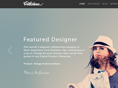 FreshIdeas - new site coming freshideas site template web design