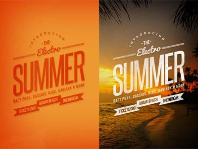 Summer Creattica freebie goodie insignia logo print retro summer vintage webdesign