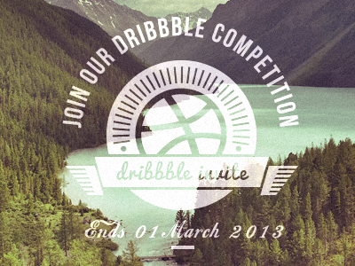 Dribbble Competition Image Vintage competition contest dribbble dribbble invite