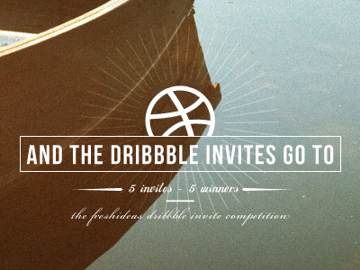 Competition Winners - Dribbble competition contest dribbble