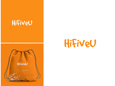 HiFiveU app branding design flat hifive hifive logo hifiveu icon illustration logo logo design typography usman usman chaudhery vector web