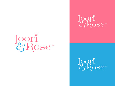 Joori & Rose Logo beauty beauty logo branding design flat icon illustration logo logo design rose rose logo typography usman usman chaudhery vector web