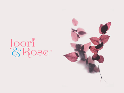 Joori & Rose beauty beauty logo branding design flat icon illustration logo logo design rose rose logo typography usman usman chaudhery vector web