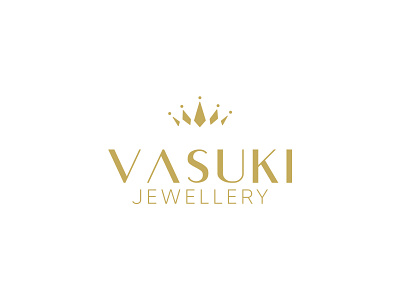 VASUKI Jewellery branding design flat icon illustration jewellery jewellery logo jewellery shop logo logo design typography usman usman chaudhery vasuki vasuki jewellery logo vector web