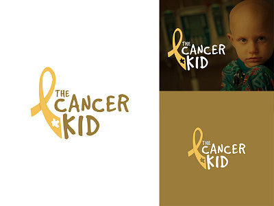 The Cancer Kid app branding cancer cancer logo design flat icon illustration kid kid logo logo logo design typography vector web
