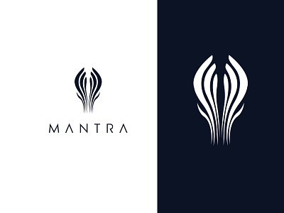 Mantra | Branding app branding cloth cloth brand design flat icon illustration logo logo design mantra typography usman usman chaudhery vector web