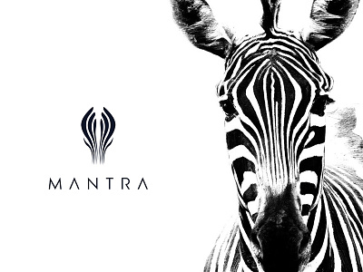Mantra | Branding app branding cloth clothbrand design flat icon illustration logo logo design mantra typography usman usman chaudhery vector web zebra zebralines