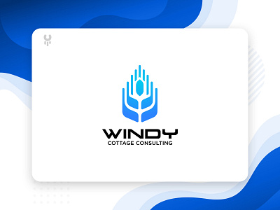 Windy Cottage Consulting app branding consulting consulting logo design flat icon illustration logo logo design typography usman usman chaudhery vector web windy cottage consulting