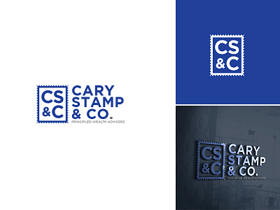 Cary Stamp & Co. app branding cary stamp co design finance flat icon illustration logo logo design typography usman usman chaudhery vector wealth web