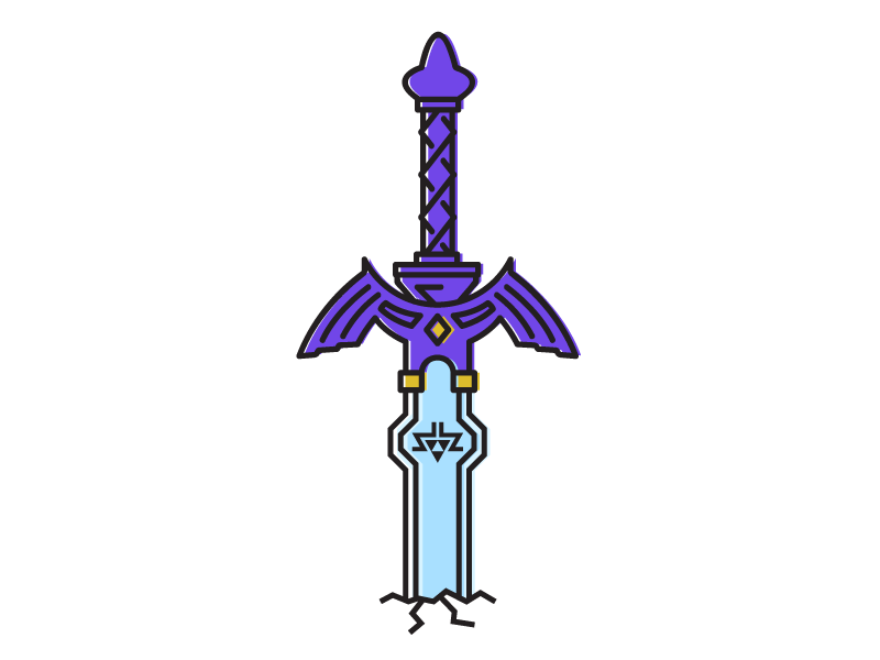 Master Sword (BOTW) by Jill Rosenberg on Dribbble