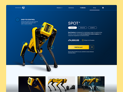 Boston Dynamics - Shop