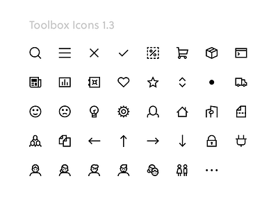 Toolbox Icons 1.3 icons ui