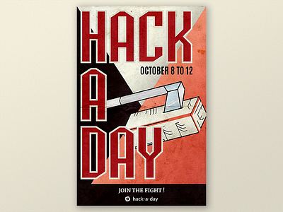 2018 Fall Hack-a-Day coveo event hackaday poster security