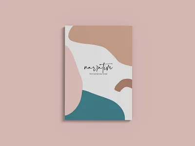 Narrative Magazine boho branding photography print vector