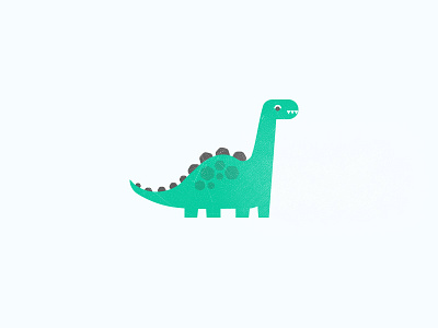 Dino animal character dino dinosaur flat illustration vector