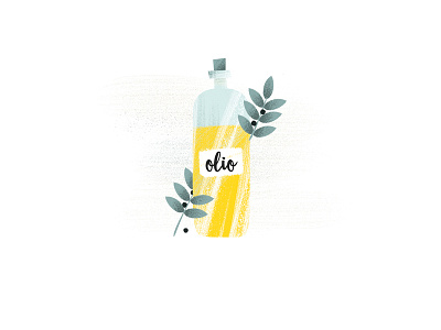Olio di Olivia bottle leaves oil olio olives olivia