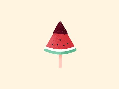 Summer ☀️🍦🍉🍫 ice ice cream illustration summer water melon watermelon