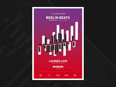 Flyer: Berlin Beats October 2016 flyer poster techno