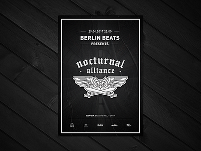 Flyer: Berlin Beats April 2017