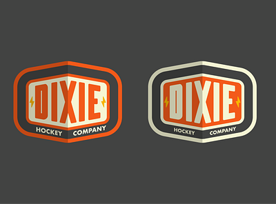 Dixie Hockey | Logo 2020 apparel logo branding concept design graphic design hockey icon illustration logo logos