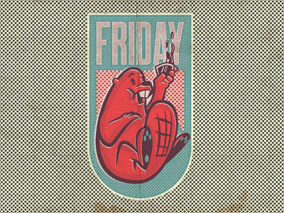 It's Friday! artwork branding character character design concept design graphic design illustration logo typography