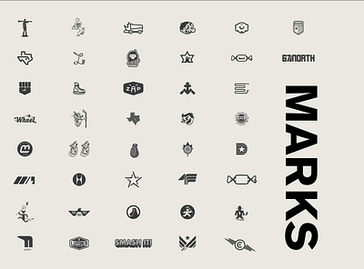 Bend - All Kinds of Marks artwork branding concept design graphic design graphics icon identity illustration logo logomarks logos marks modern modernism symbols vector