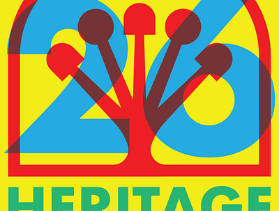 Heritage 01 abstract artwork concept contemporary design graphic design heritahe illustration logo design