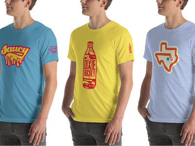 Dixie Hockey Shirts apparel branding clothing clothing line concept design ecommerce graphic design illustration logo shirts