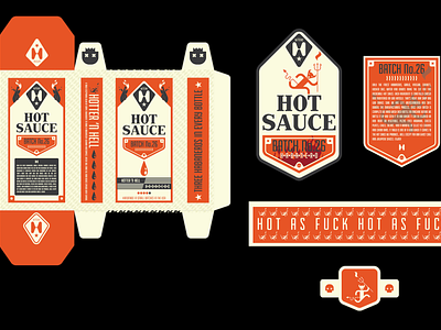 Hot Sauce Package Design | MockUp