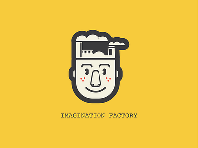 Imagination Factory artwork branding concept design do stuff factory graphic design illustration imagination logo