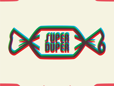 Super Duper! 3d animation branding fun graphic design icon logo motion graphics playful retro ui