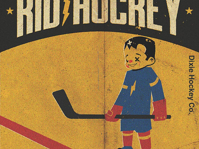 Kid Hockey | Illustration branding character character design concept design graphic design illustration logo poster wall art