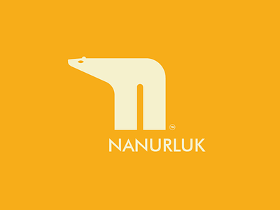 NANURLUK animals arctic artwork bear branding canada canadian concept design graphic design illustration inuit logo wilderness wildlife