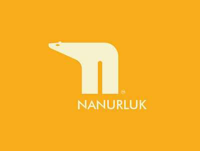 NANURLUK animals arctic artwork bear branding canada canadian concept design graphic design illustration inuit logo wilderness wildlife