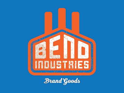 Bend Industries | Logos + Trademarks apparel bend branding clothing factory industrial logo
