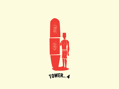 Bend Industries | Tower No.4 artwork branding character character design concept design graphic design icon illustration logo ocean package design surf vector water