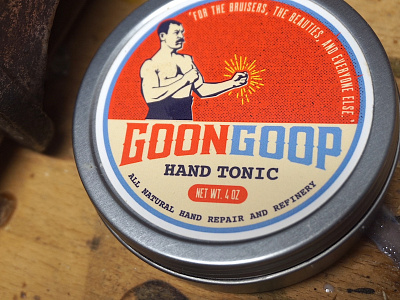 Bend Industries | Goon Goop artwork boxing branding character character design concept design fighting graphic design illustration logo logos package design skin care sports vector