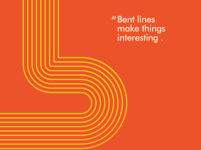 Bend Industries | bent shapes artwork b bend bend industries bent branding design form graphic design icon illustration lines logo shapes space thick lines vector