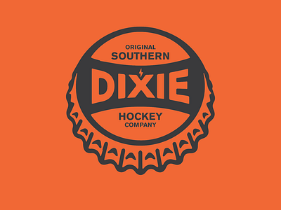 Bend Industries | Dixie Hockey Co. apparel artwork branding clothing brand concept design graphic design icon illustration logo logos sports apparel vector