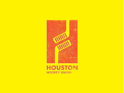 Dixie Hockey Co. | Houston Hockey Union artwork branding concept design graphic design hockey houston icon illustration lettering logo logos nhl sports texas typography vector