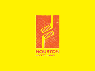 Dixie Hockey Co. | Houston Hockey Union artwork branding concept design graphic design hockey houston icon illustration lettering logo logos nhl sports texas typography vector