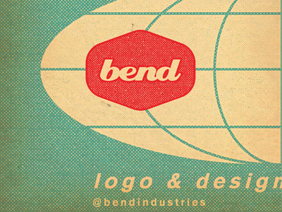 bend Industries - pinterest branding concept design graphic design icon illustration logo logos retro vintage