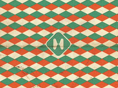 H - Aitche artwork branding concept design graphic design icon illustration industrial logo logos pattern pattern design retro typography vector vintage