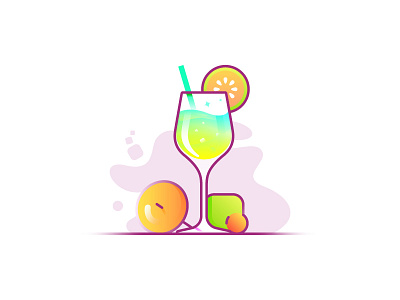 Fruit Juice illustration juice