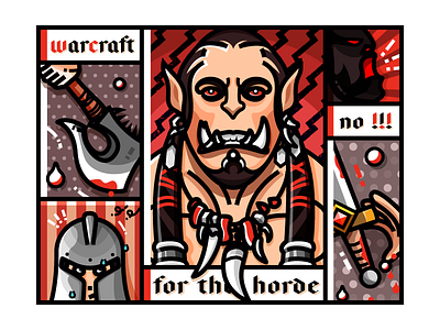 Warcraft illustration war warcraft