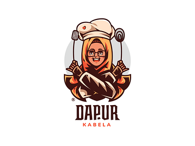 Dapur Kabela branding character dapur design illustration logo logotype mascot typogaphy