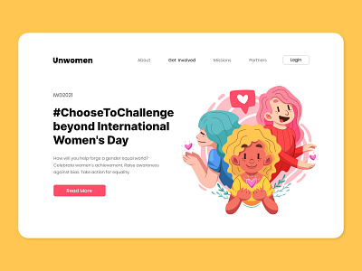 Women's Day - Landing Page